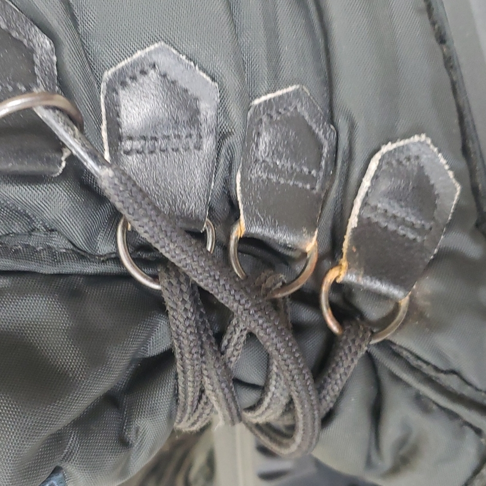 Sorel Kaufman Canada Black Rubber Nylon Boots - Picture 6 of 9